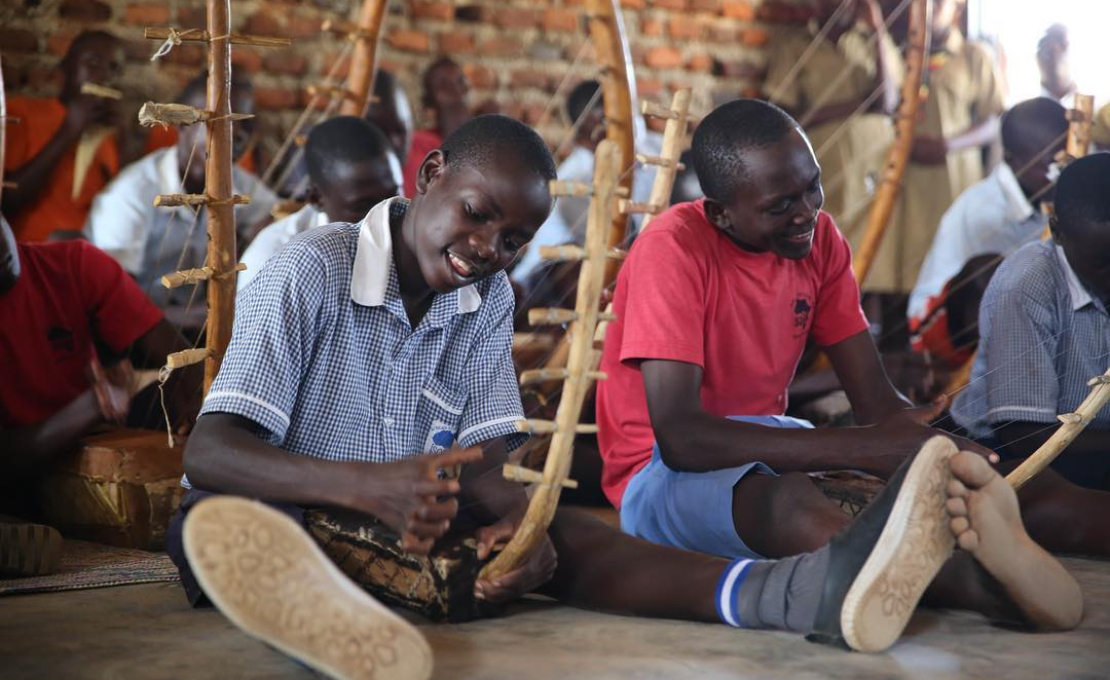 Teacher trainees in Uganda