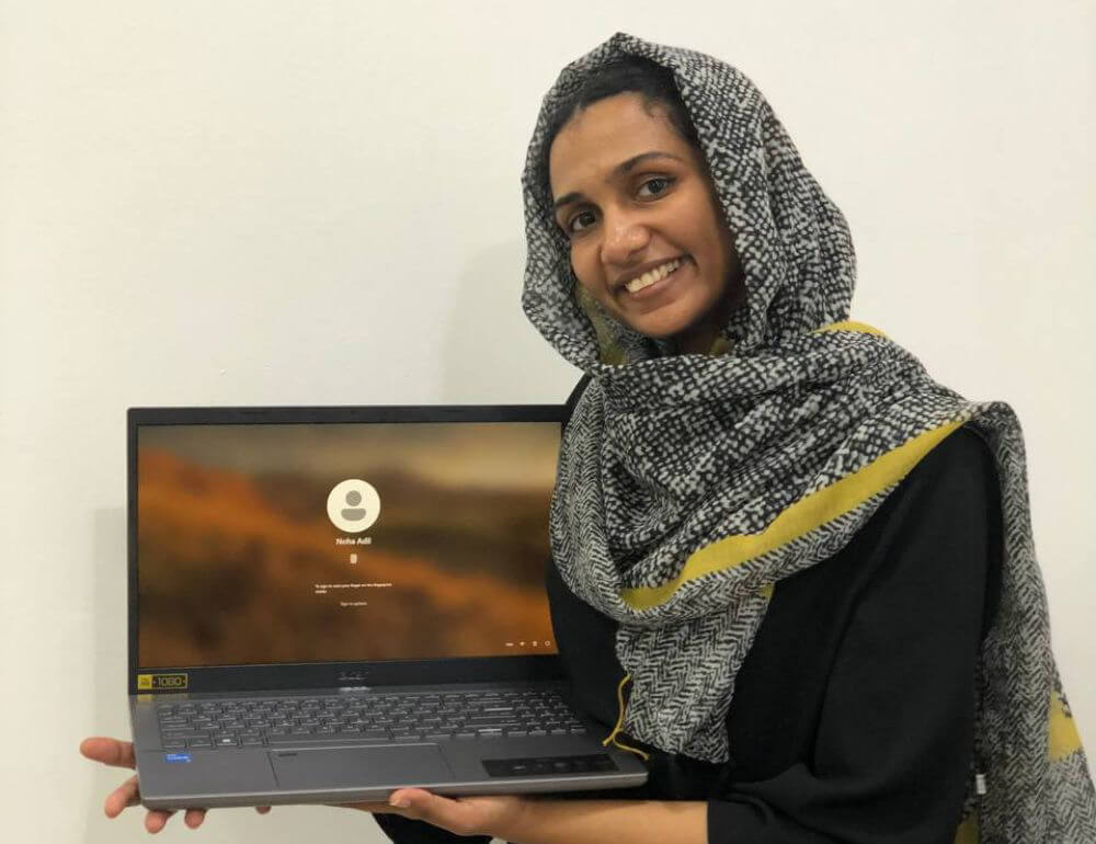 Giving Internet to Noha & Niloufar in UAE & Afghanistan