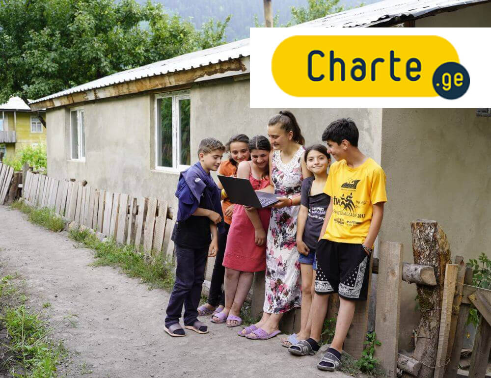 Giving internet and laptops to students in rural regions 